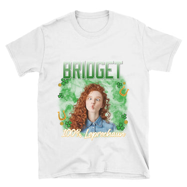 Personalized St. Patrick's Day Human Photo T-Shirt