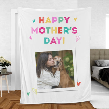 Polaroid Photo Mother’s Day Blanket
