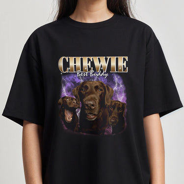 Custom Vintage Style Pet T-Shirt
