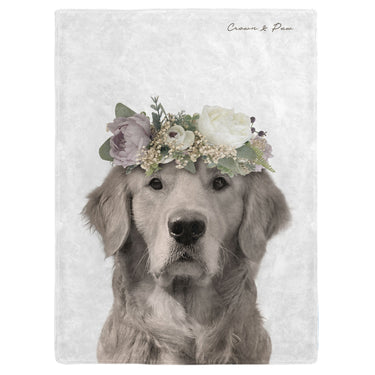 Full Bloom - Custom Pet Blanket