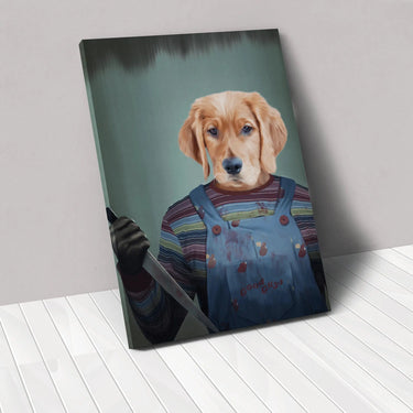 Chucky Portrait - Custom Canvas