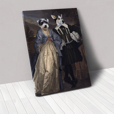 The Midnight Stroll - Custom Pet Canvas