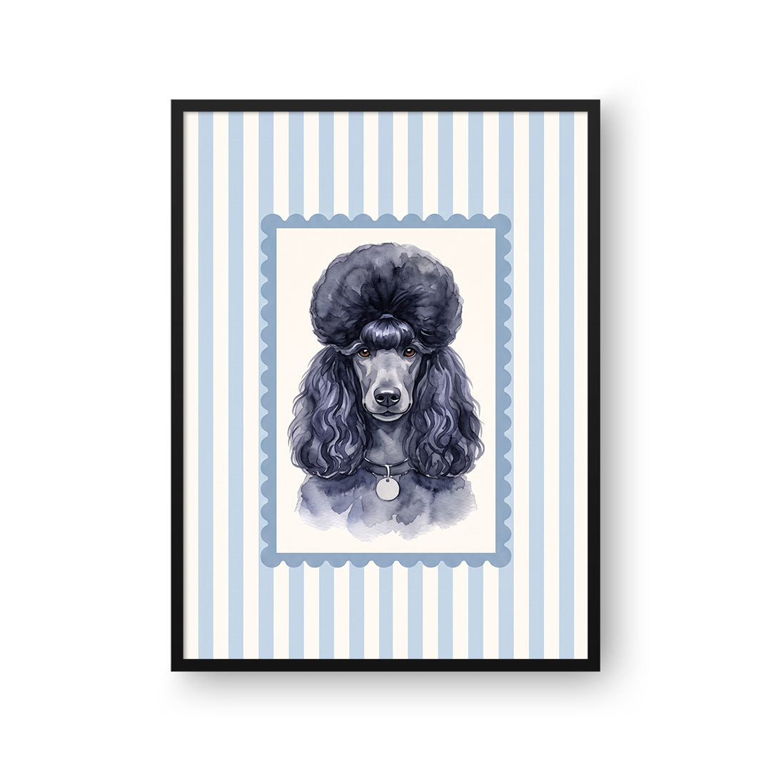 Watercolor Stamp Portrait