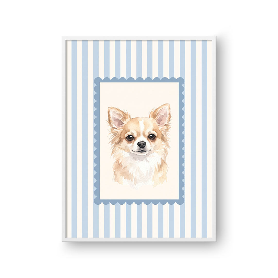 Watercolor Stamp Portrait