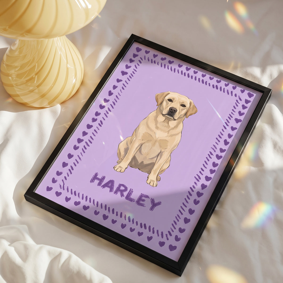 Frame of Hearts Portrait