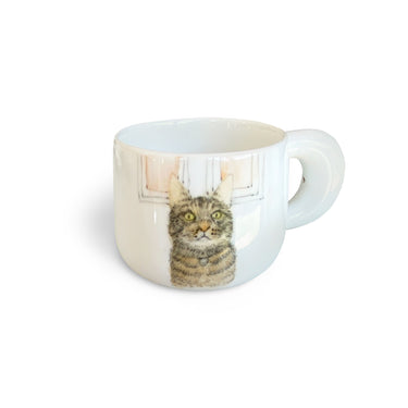Custom Hand Painted Pet Portrait Ceramic Mug