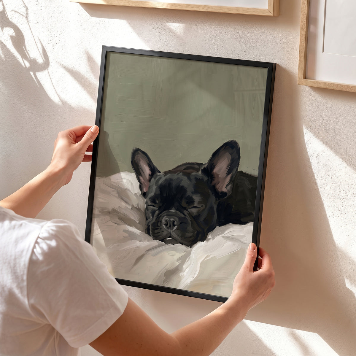 Sleeping Pet Portrait