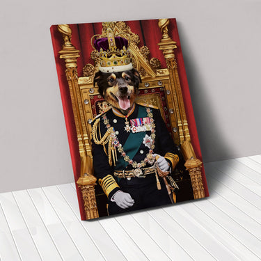 The King - Custom Pet Canvas