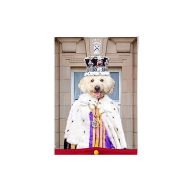 King's Coronation - Custom Pet Poster