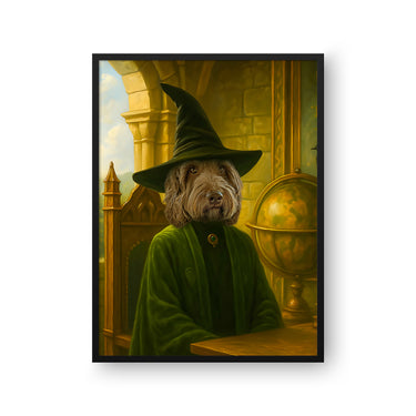 The Female Warlock - Custom Pet Poster