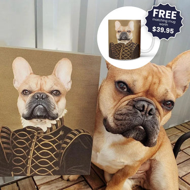 The Noble - Custom Pet Canvas