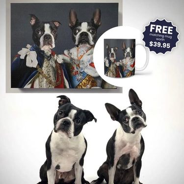 The Rulers - Custom Pet Canvas