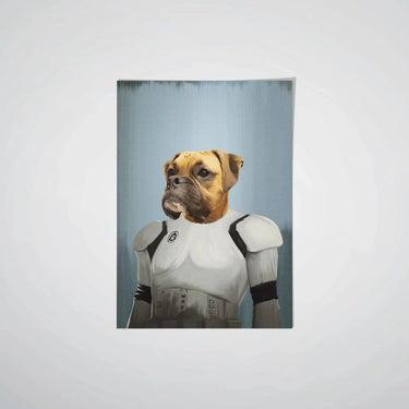 The Trooper - Custom Pet Poster