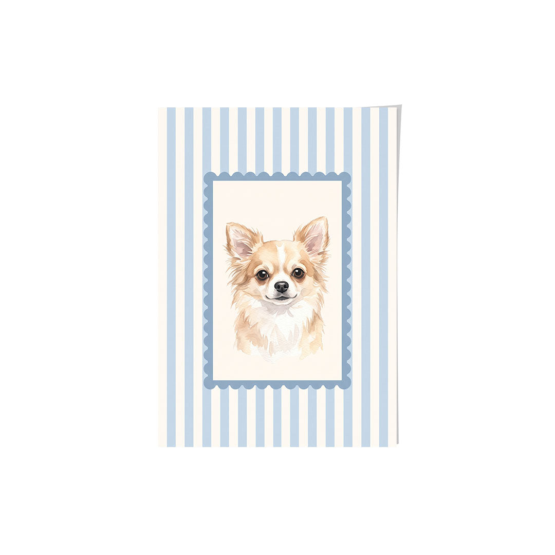 Watercolor Stamp Portrait
