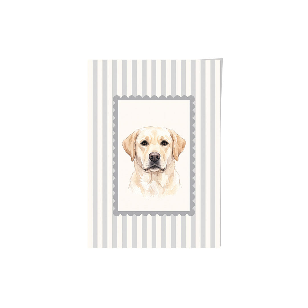 Watercolor Stamp Portrait