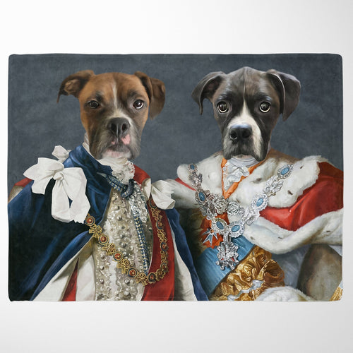 Crown and Paw - Blanket The Rulers - Custom Pet Blanket
