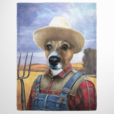 The Farmer - Custom Pet Blanket