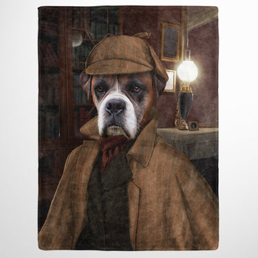The Detective - Custom Pet Blanket