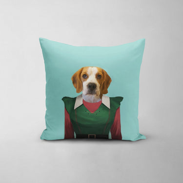 The Female Elf - Custom Throw Pillow