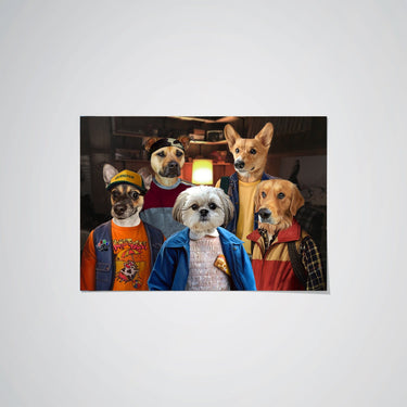 The 80's Kids - Custom Pet Poster