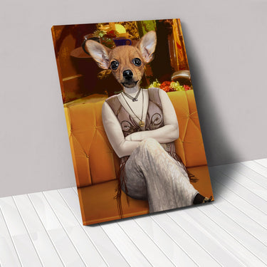 The Ditzy Friend - Custom Pet Canvas