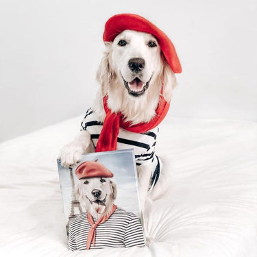 The Frenchie - Custom Pet Canvas