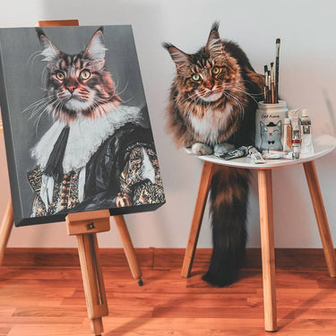 The Laughing Cavalier - Custom Pet Canvas