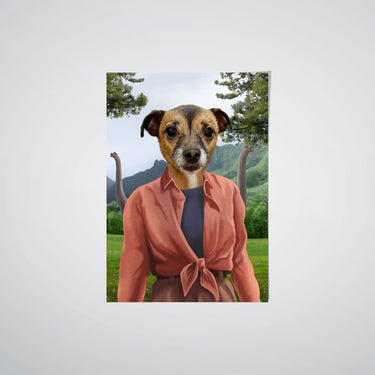 The Pawleobotanist - Custom Pet Poster