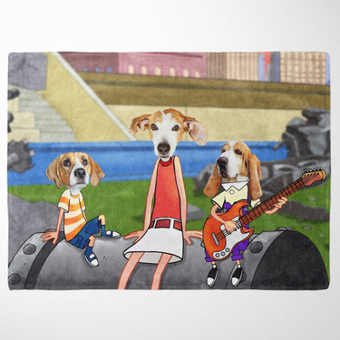 The Fun Three - Custom Pet Blanket