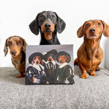 The Three Musketeers - Custom Pet Canvas