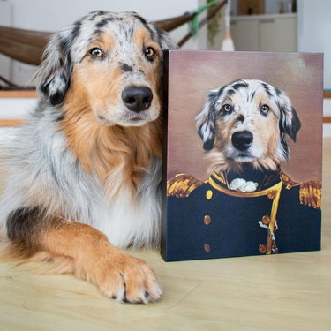 The Admiral - Custom Pet Canvas