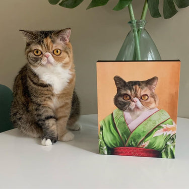 The Geisha - Custom Pet Canvas