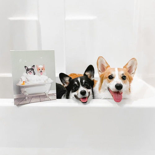 Bathroom Pet Portraits