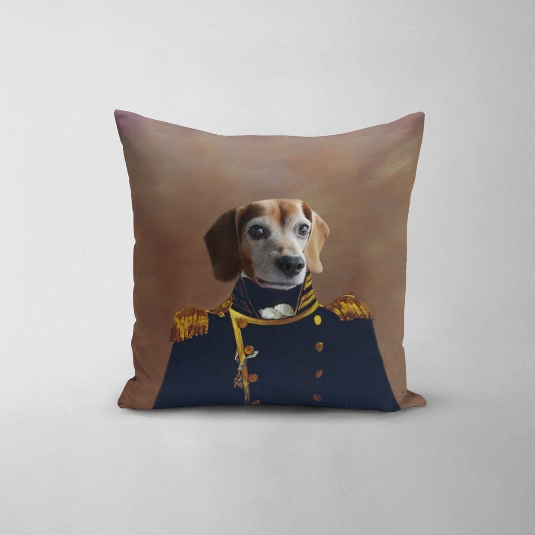The Admiral - Custom Throw Pillow