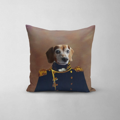 Crown and Paw - Throw Pillow The Admiral - Custom Throw Pillow