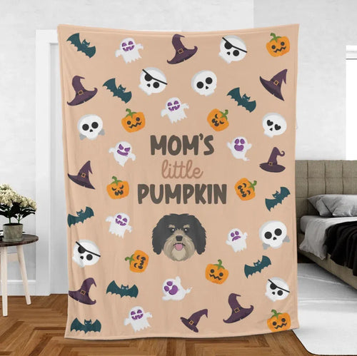 Little Pumpkin Blanket with Pet Icon