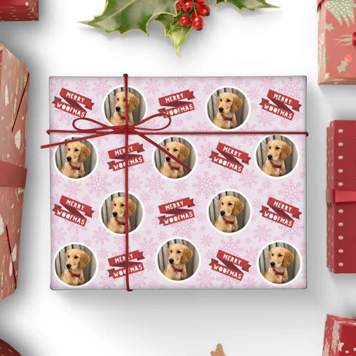 Custom Merry Woofmas / Meowy Christmas / Feliz Navidog Wrapping Paper