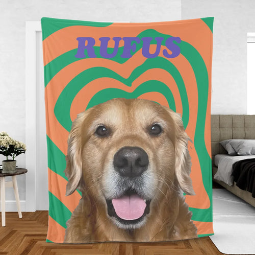 Fleece Blanket Mockup 4