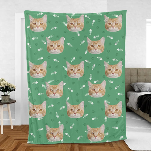 Fleece Blanket Mockup 4