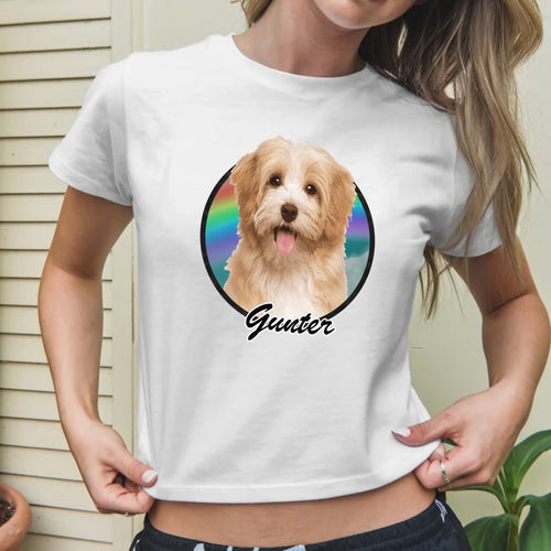 Personalized Pet Photo Baby Tee