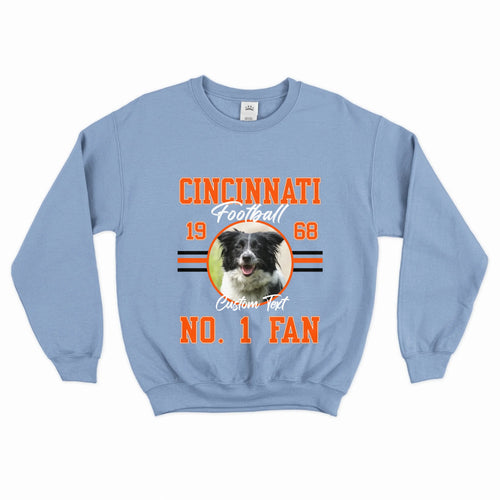 Front Side - Sweatshirt - Soft Blue #80A7DE 1080P