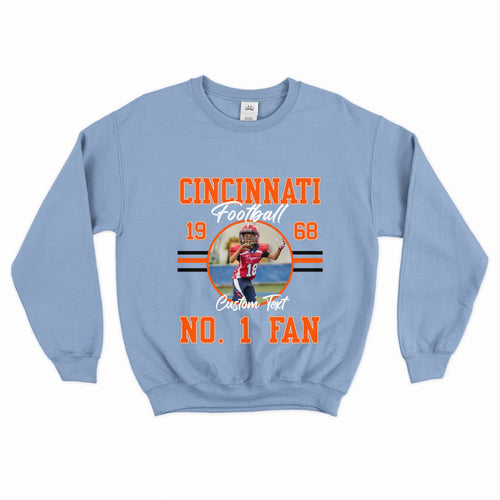 Front Side - Sweatshirt - Soft Blue #80A7DE 1080P