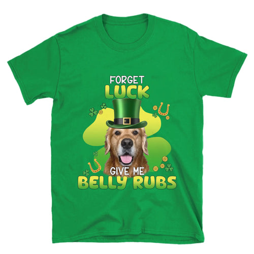 Personalized Leprechaun Pet Photo T-Shirt