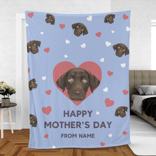 Personalized Photo Upload Mother’s Day Blanket