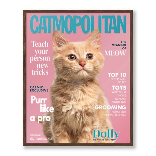 8x10 Framed Poster Black Frame Vertical