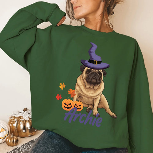 8 - Sweatshirt - Forest Green #335231 1080P