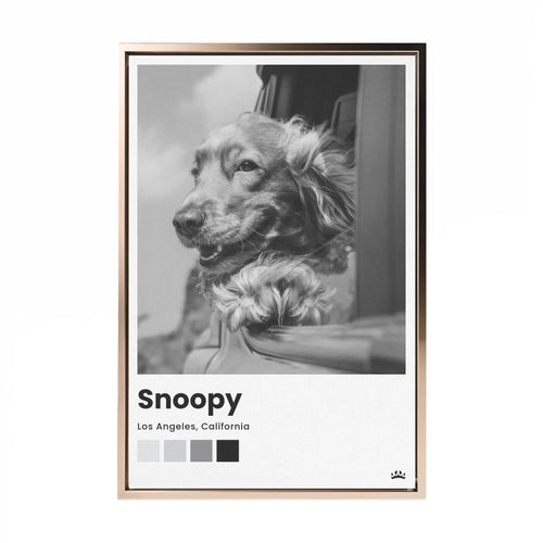 Framed Canvas Black 16x24 Base Mock Up