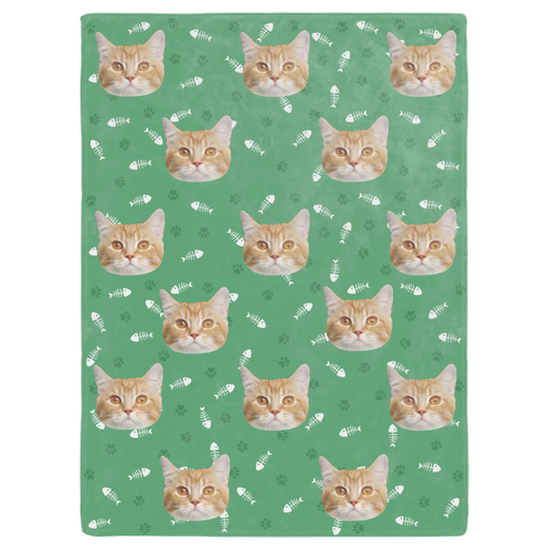 Blanket Mock up template