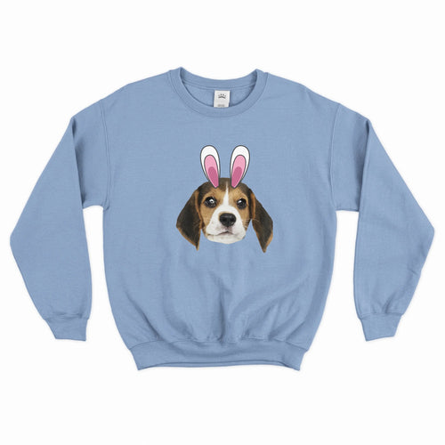 Front Side - Sweatshirt - Soft Blue #80A7DE 1080P