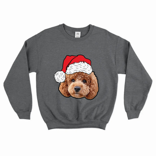 Front Side - Sweatshirt - Charcoal Heather #3A3A38 1080P